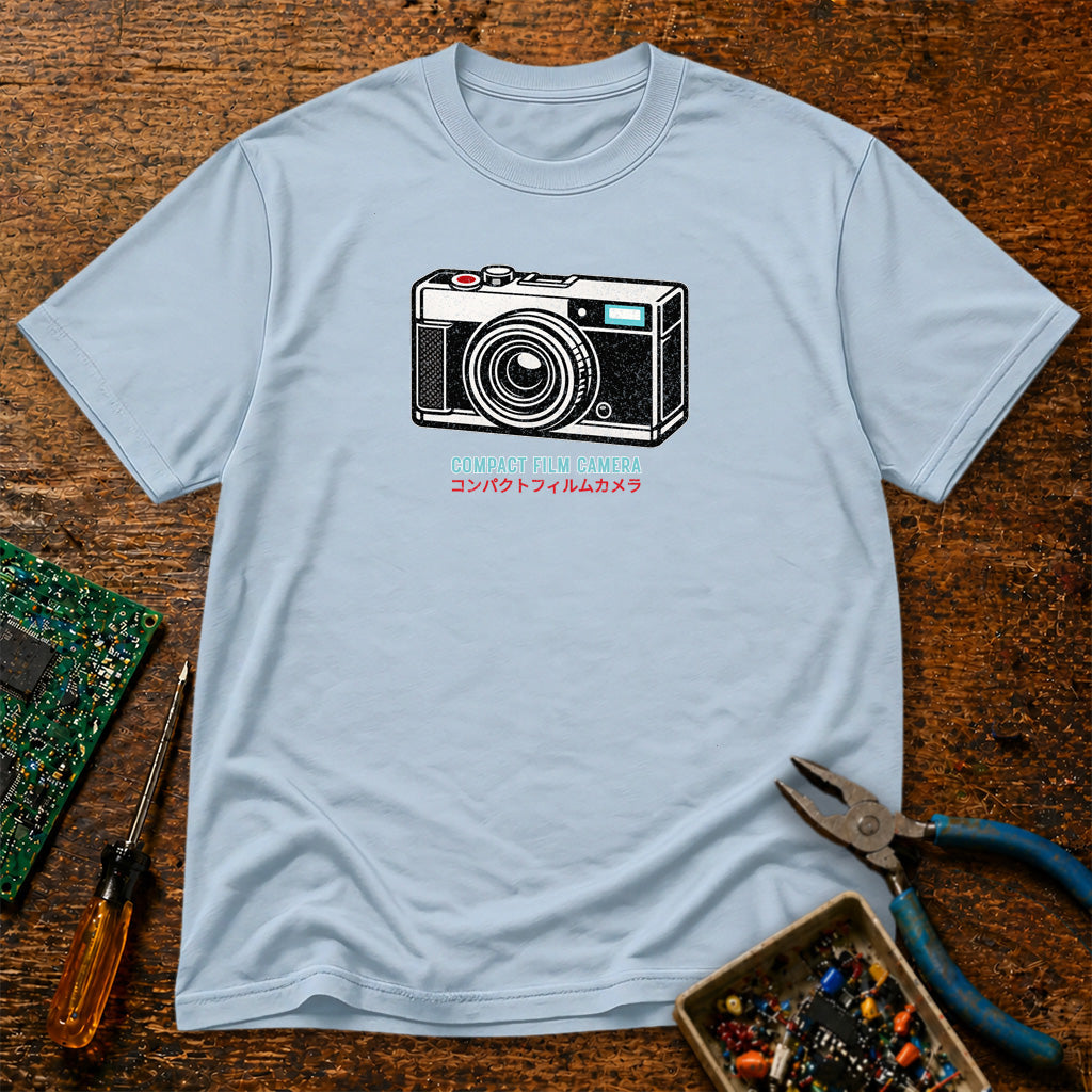 Compact Film Camera Retro Tech T-Shirt