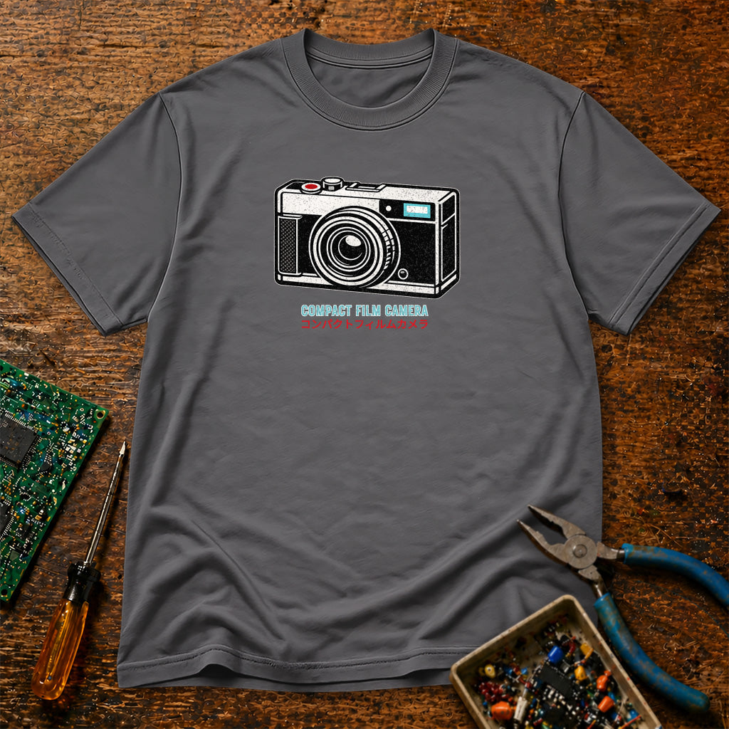 Compact Film Camera Retro Tech T-Shirt