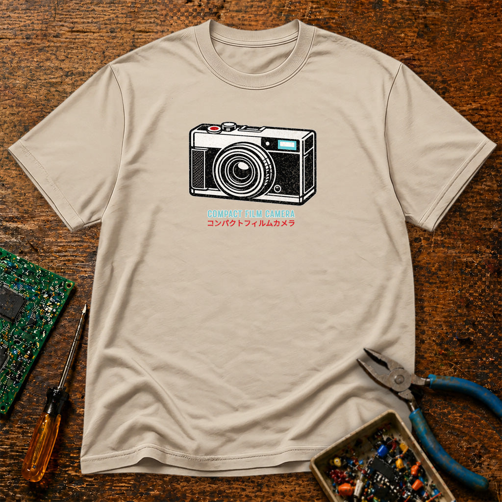 Compact Film Camera Retro Tech T-Shirt