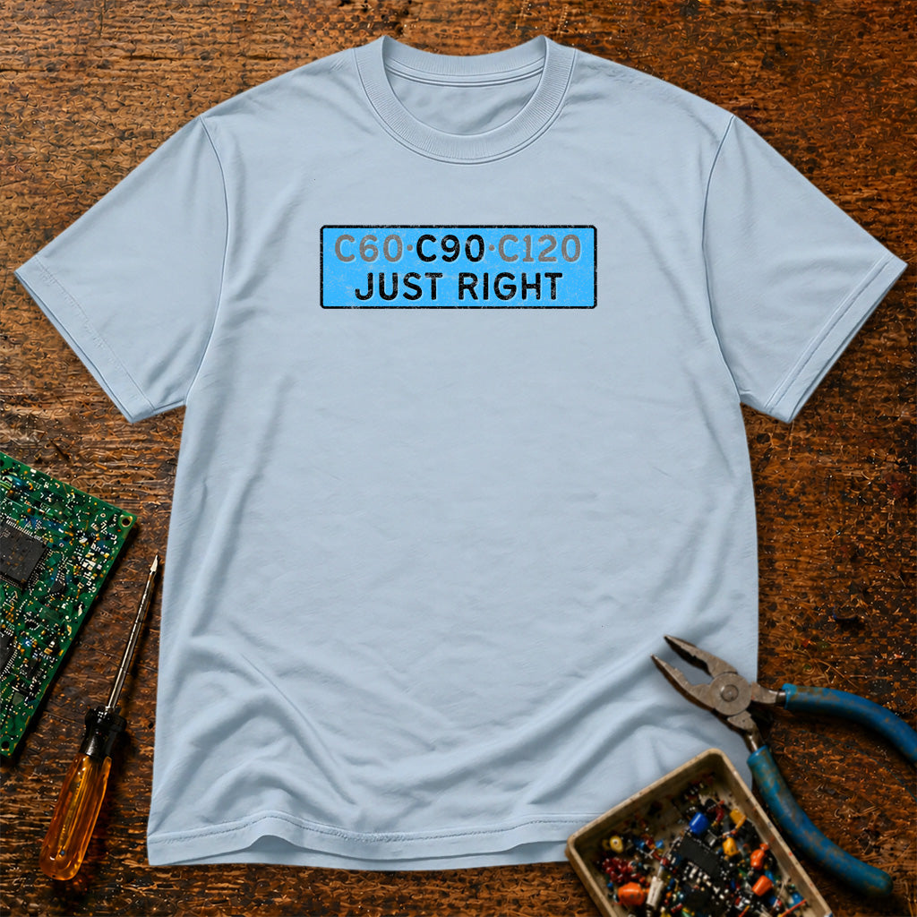 C90 Just Right Retro Tech T-Shirt