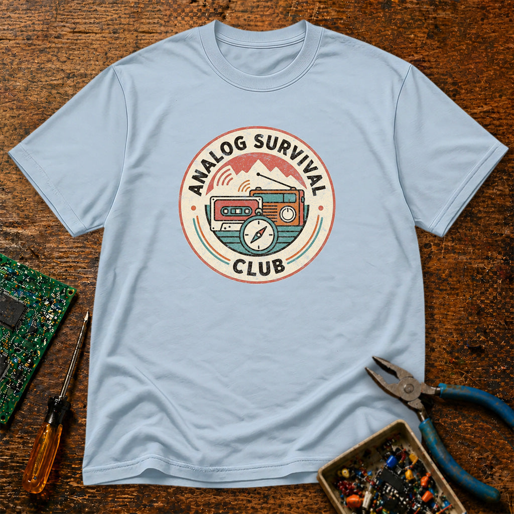 Analog Survival Club Retro Tech T-Shirt