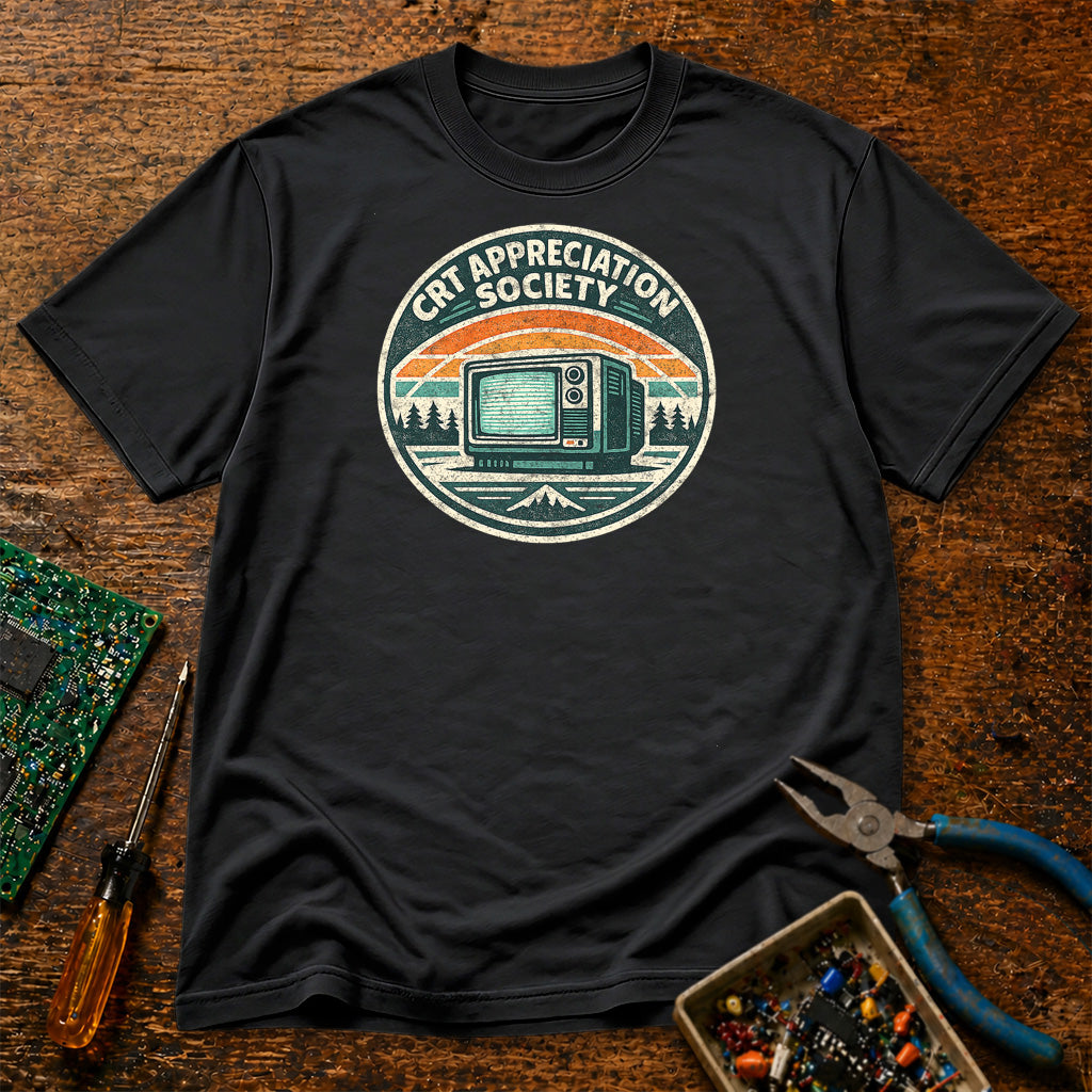 CRT Appreciation Society Retro Tech T-Shirt