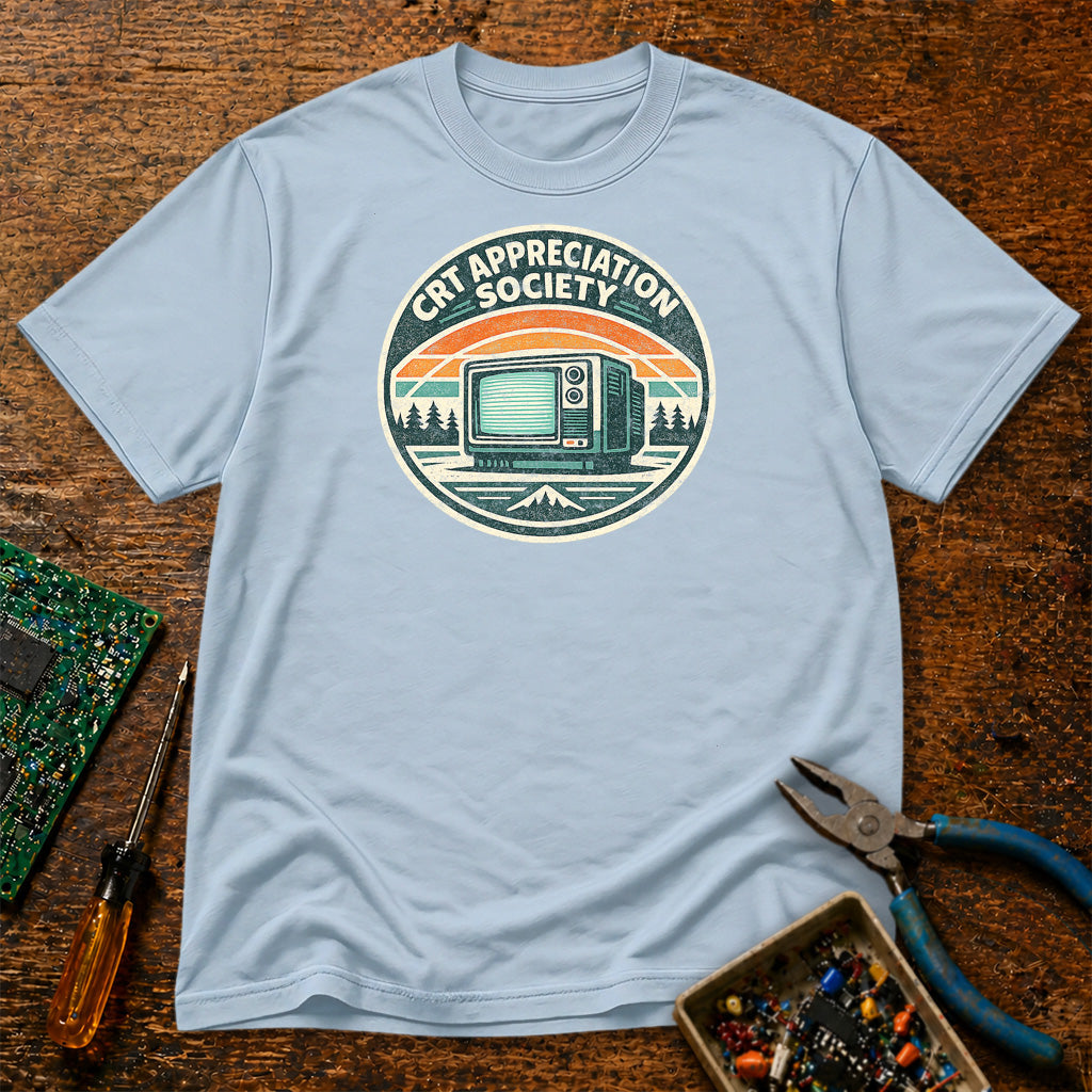 CRT Appreciation Society Retro Tech T-Shirt