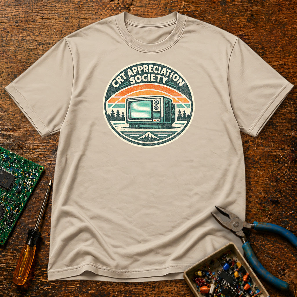 CRT Appreciation Society Retro Tech T-Shirt