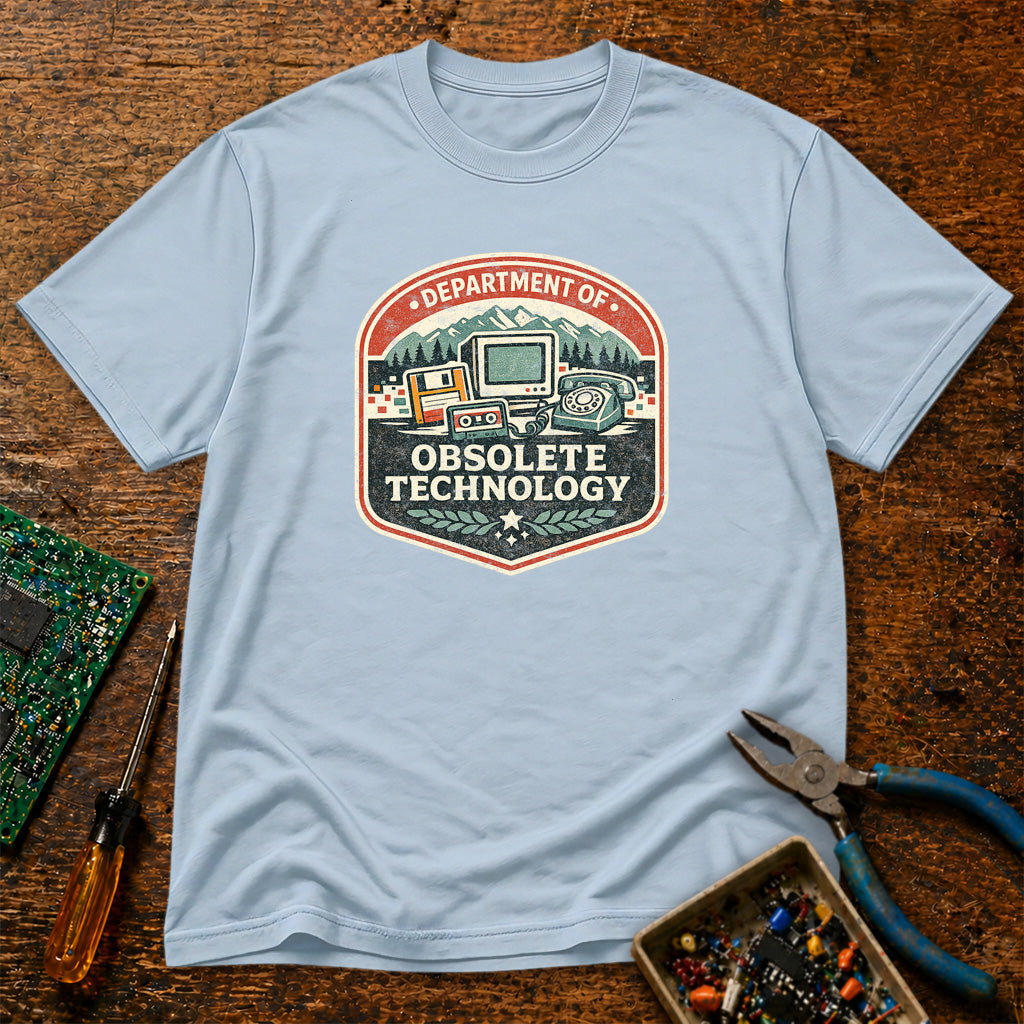 Department of Obsolete Technology Retro Tech T-Shirt