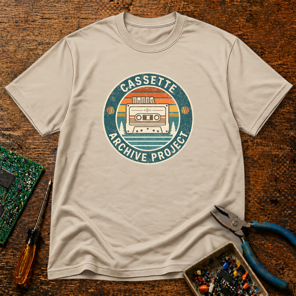Cassette Archive Project Retro Tech T-Shirt