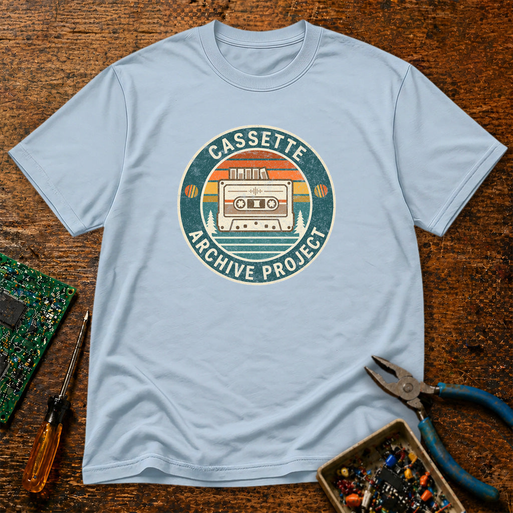 Cassette Archive Project Retro Tech T-Shirt