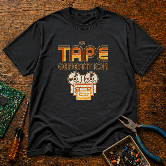 The Tape Generation Retro Audio T-Shirt