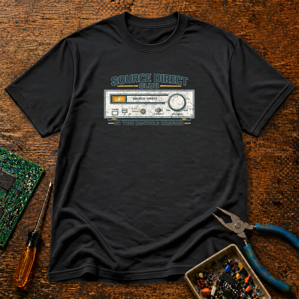 Source Direct Club Retro Audio T-Shirt