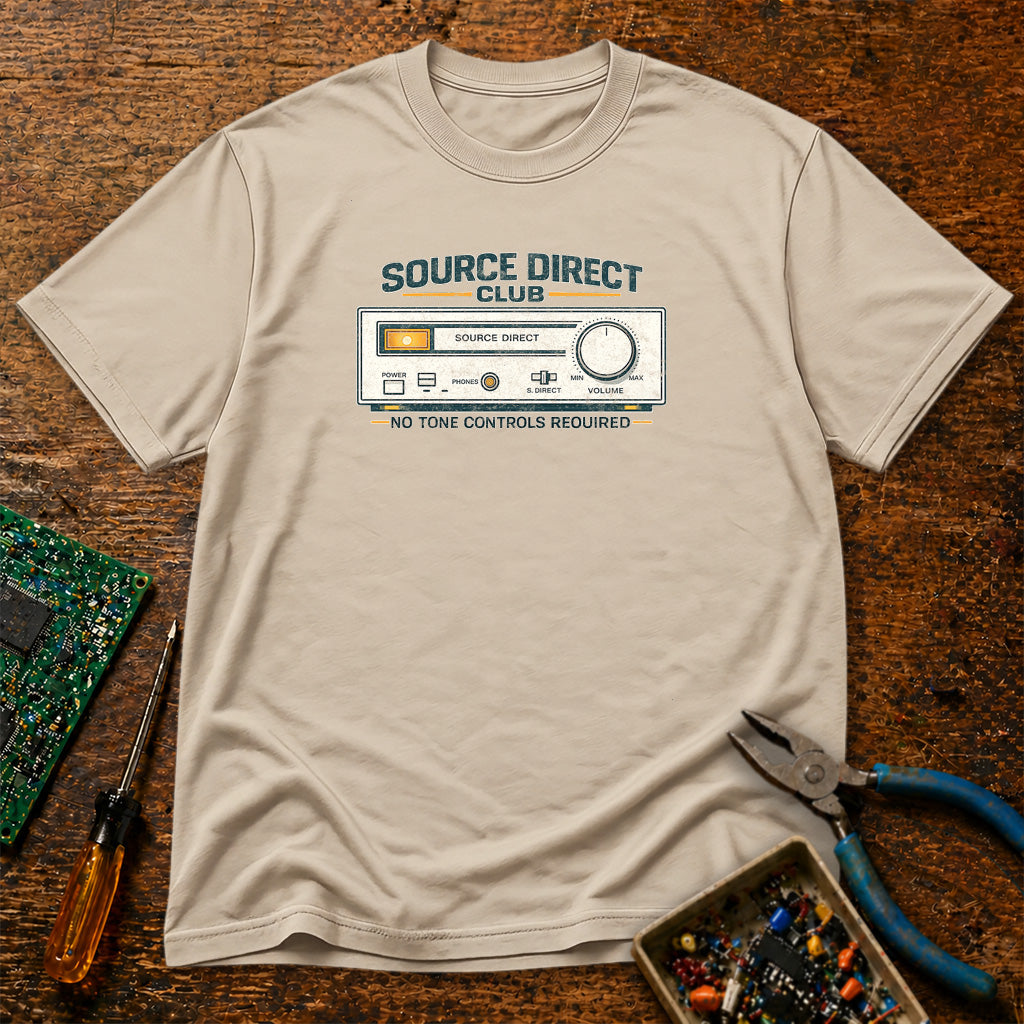 Source Direct Club Retro Audio T-Shirt