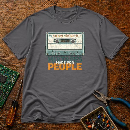 Mixtapes Made for People Retro Audio T-Shirt