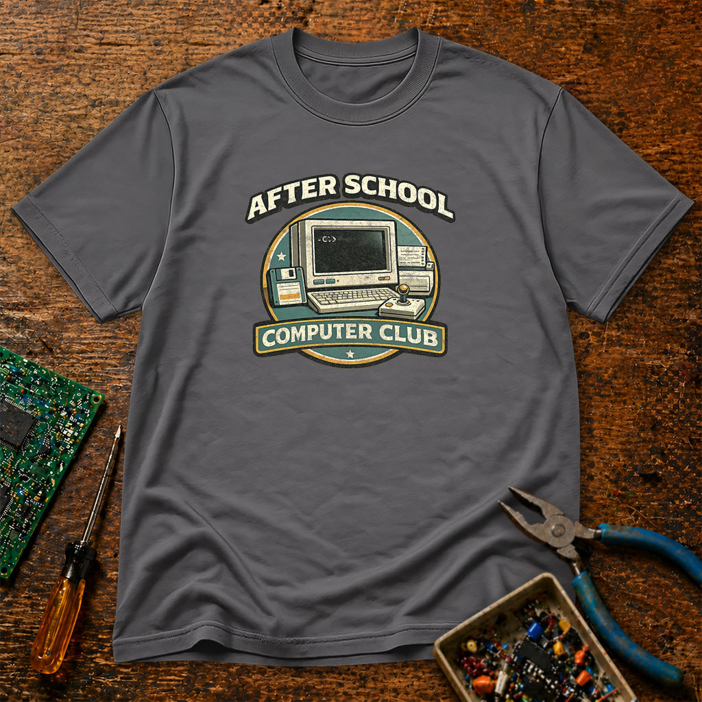 After School Computer Club Retro Tech T-Shirt