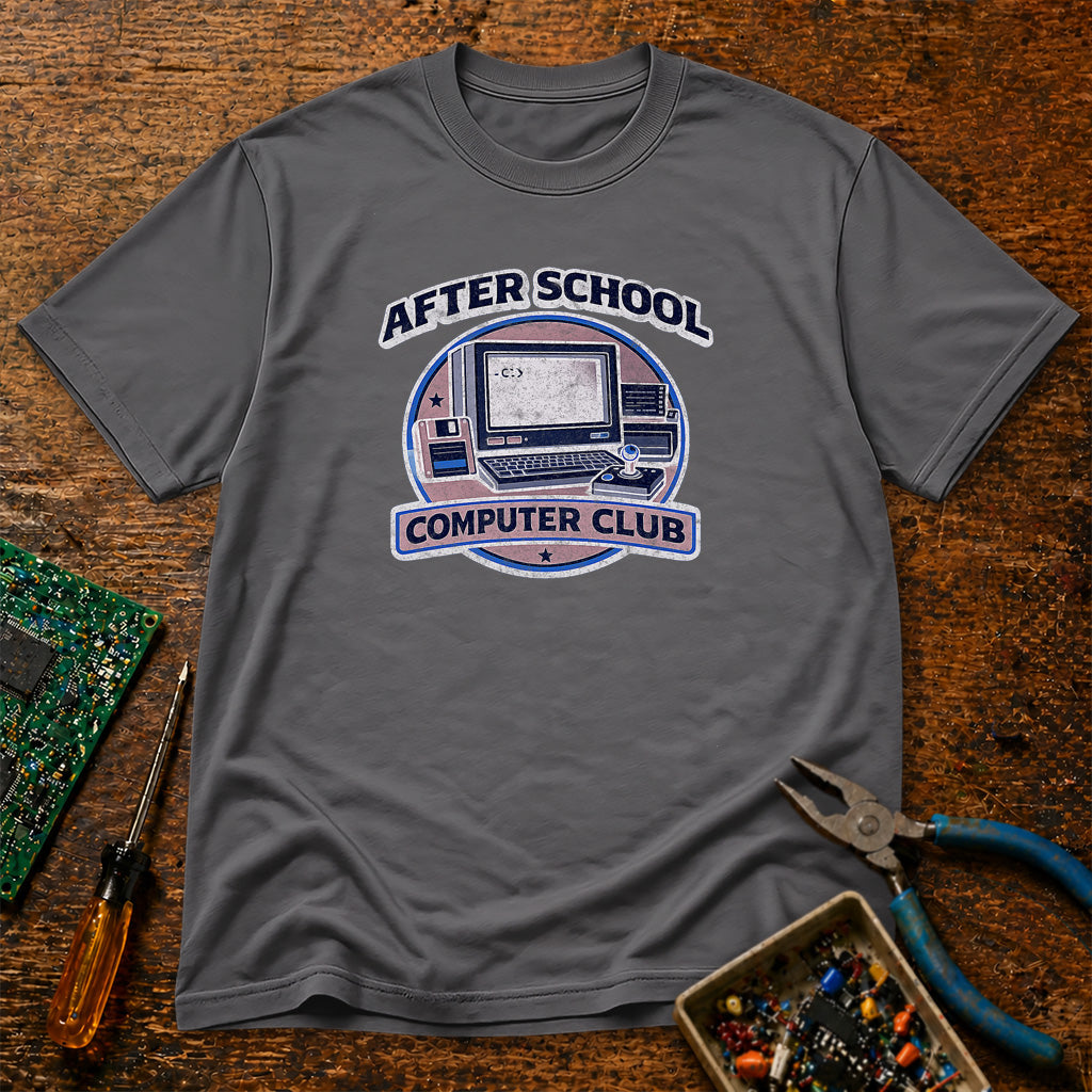 After School Computer Club Inverted Retro Tech T-Shirt