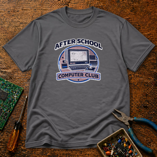 After School Computer Club Inverted Retro Tech T-Shirt