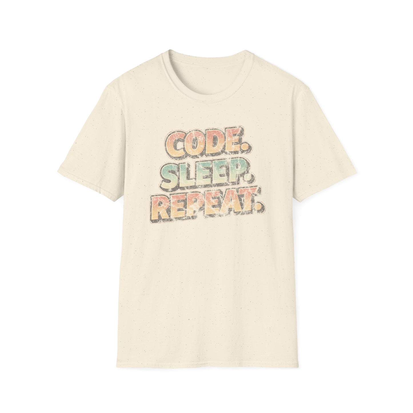 Code Sleep Repeat Retro T-Shirt
