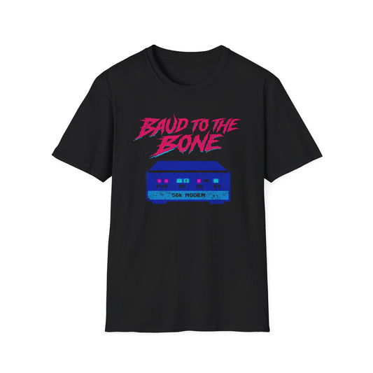 Baud To The Bone Retro T-Shirt