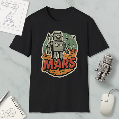 Torg Martian Mars Robot Nerd T-Shirt for Sci-Fi Fans