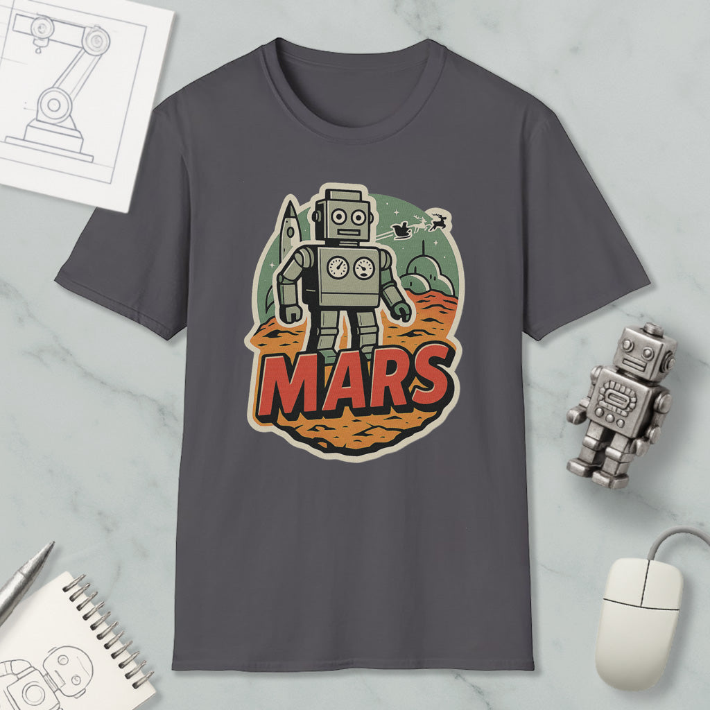 Torg Martian Mars Robot Nerd T-Shirt for Sci-Fi Fans