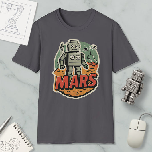 Torg Martian Mars Robot Nerd T-Shirt for Sci-Fi Fans