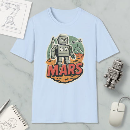 Torg Martian Mars Robot Nerd T-Shirt for Sci-Fi Fans