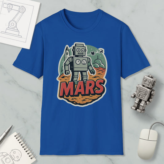 Torg Martian Mars Robot Nerd T-Shirt for Sci-Fi Fans