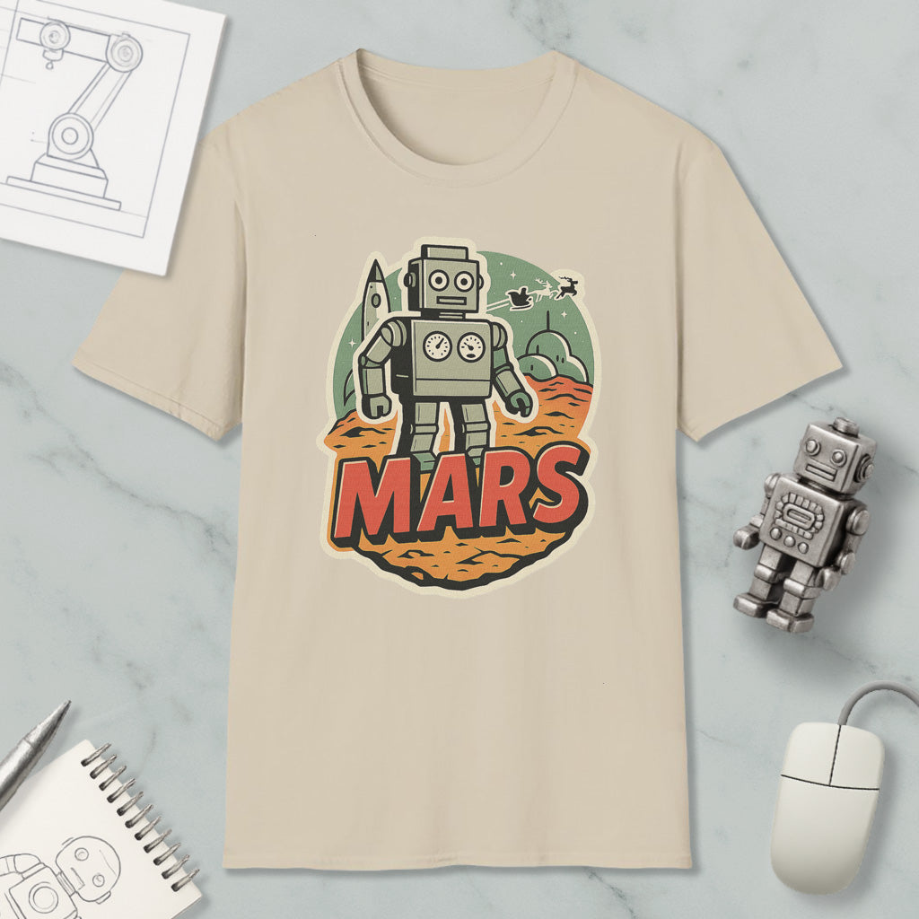 Torg Martian Mars Robot Nerd T-Shirt for Sci-Fi Fans