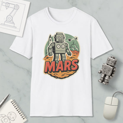 Torg Martian Mars Robot Nerd T-Shirt for Sci-Fi Fans